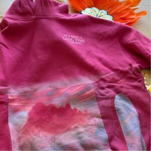 Taylor Swift It’s Been a Long Time Coming Hoodie The Eras Tour Pink Holiday
